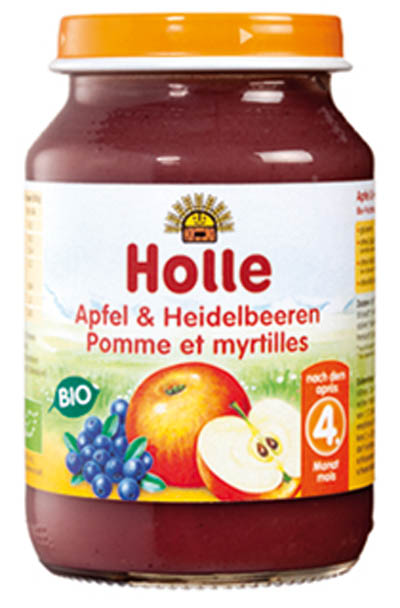 Jablko a borůvky 190g DEMETER
