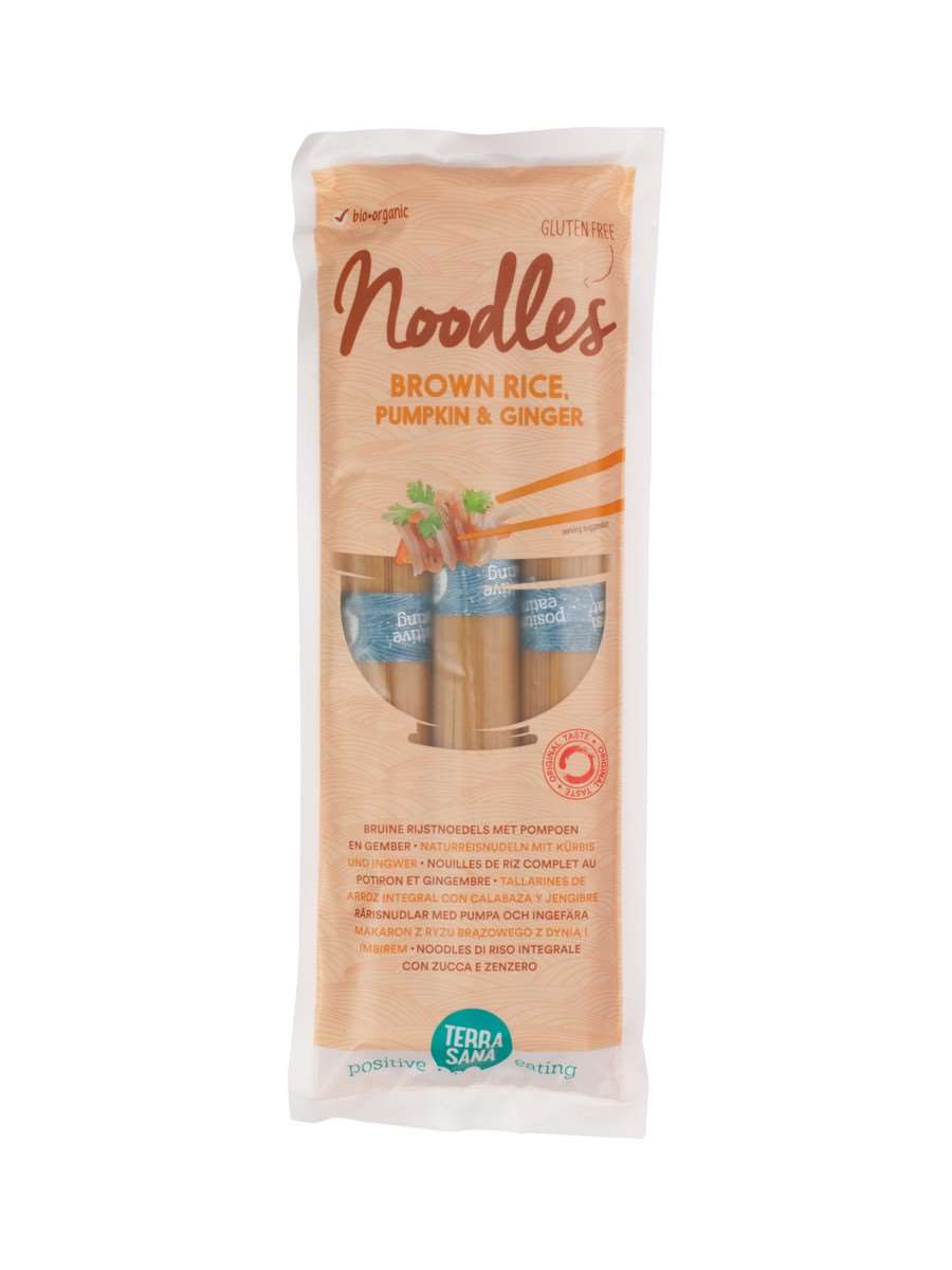Nudle rýžové s dýní a zázvorem 250g BIO