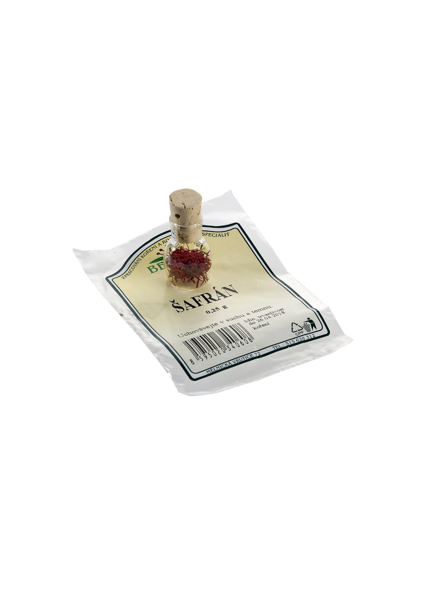 Šafrán 0,25g 