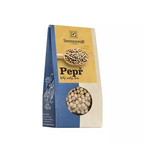 Pepř bílý celý 35g BIO