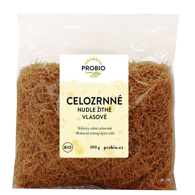 Nudle žitné vlasové 300g BIO