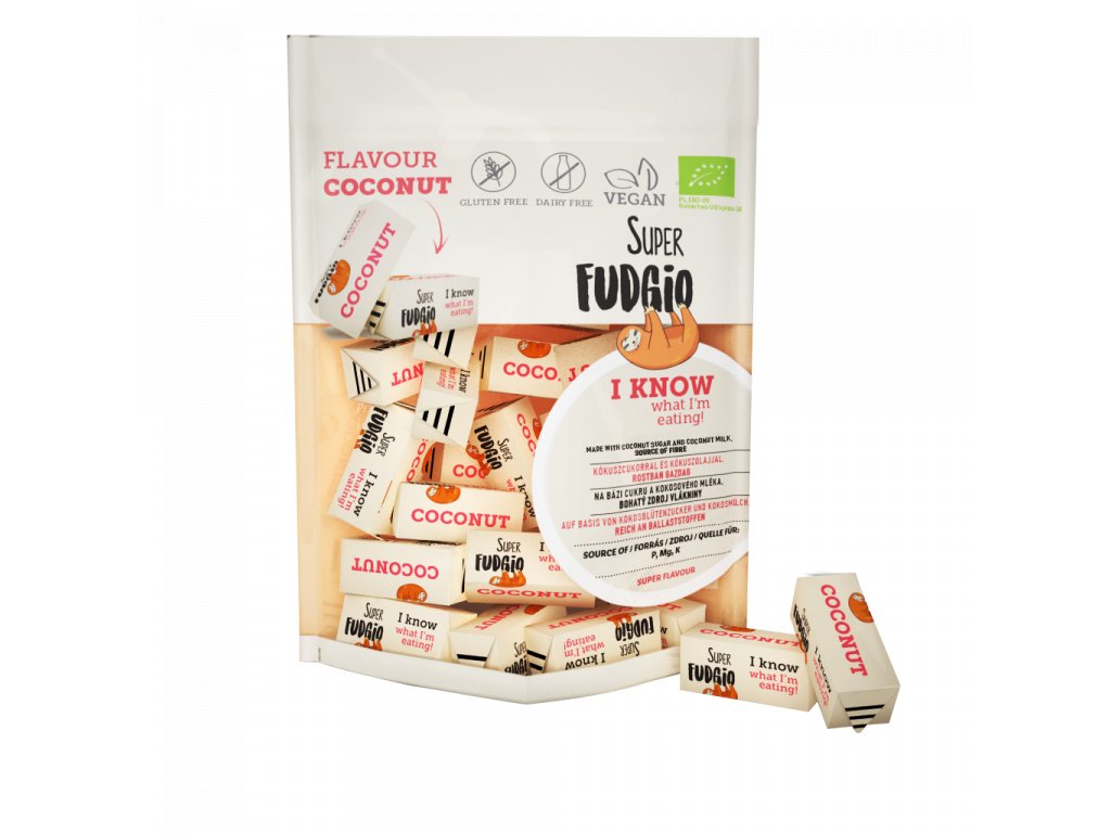 Karamelky kokosové 150g BIO