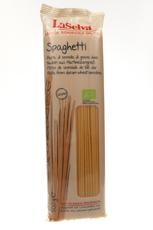 Špagety semolinové 500g BIO