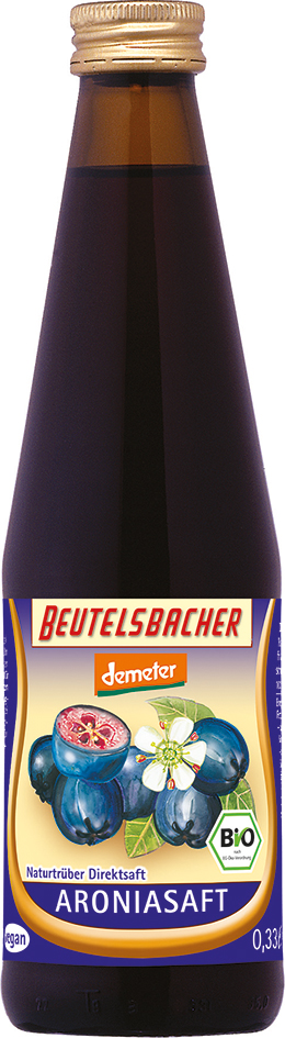 Šťáva z arónie 330ml DEMETER