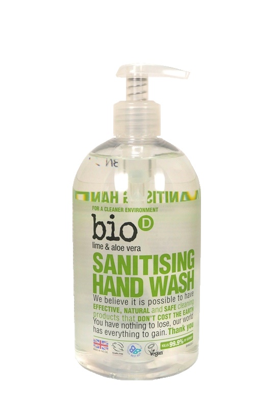 Mýdlo desinfekční, tekuté Limetka+Aloe Vera 500ml