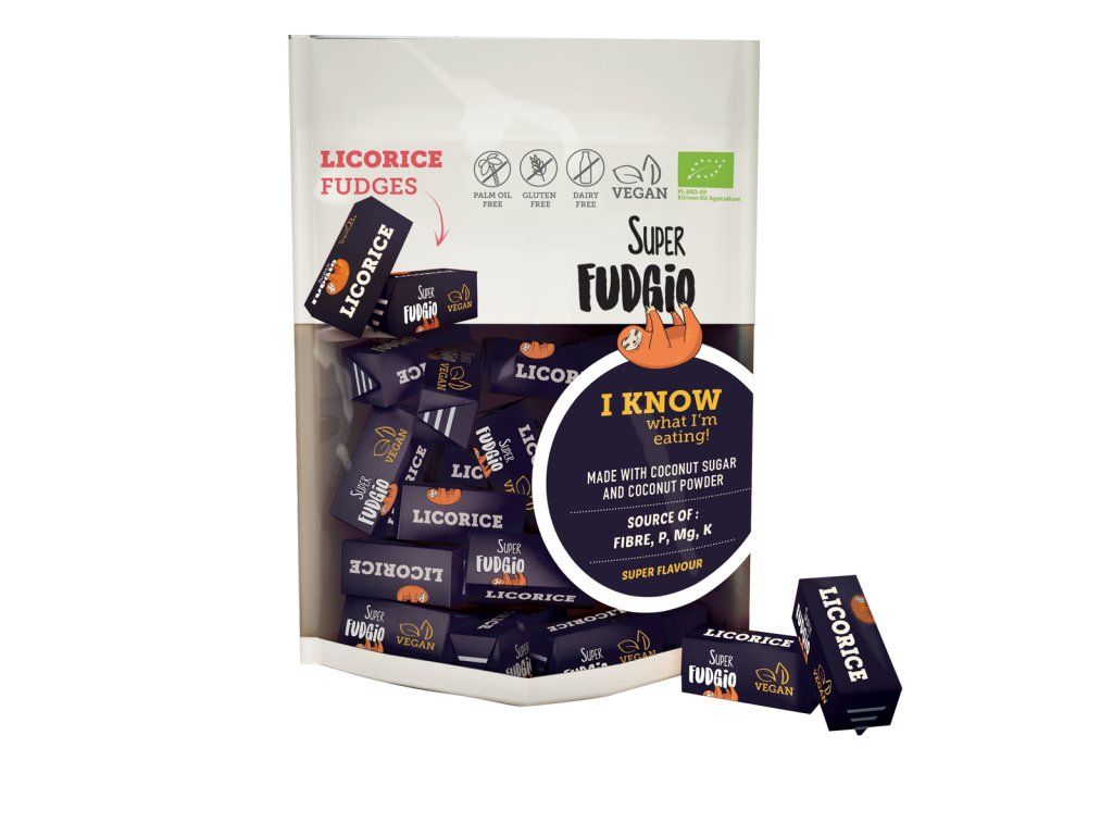 Karamelky lékořicové 150g BIO