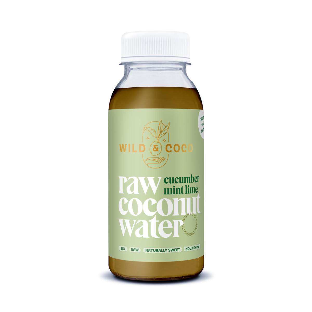 Kokosová voda Okurka+Máta+Citrón 235ml BIO