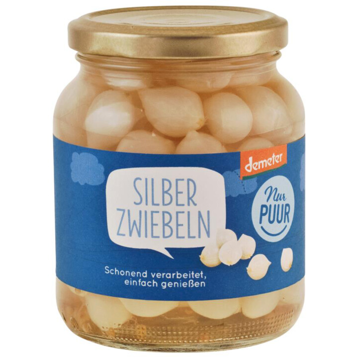 Cibulky ve sladkokyselém nálevu 340g DEMETER