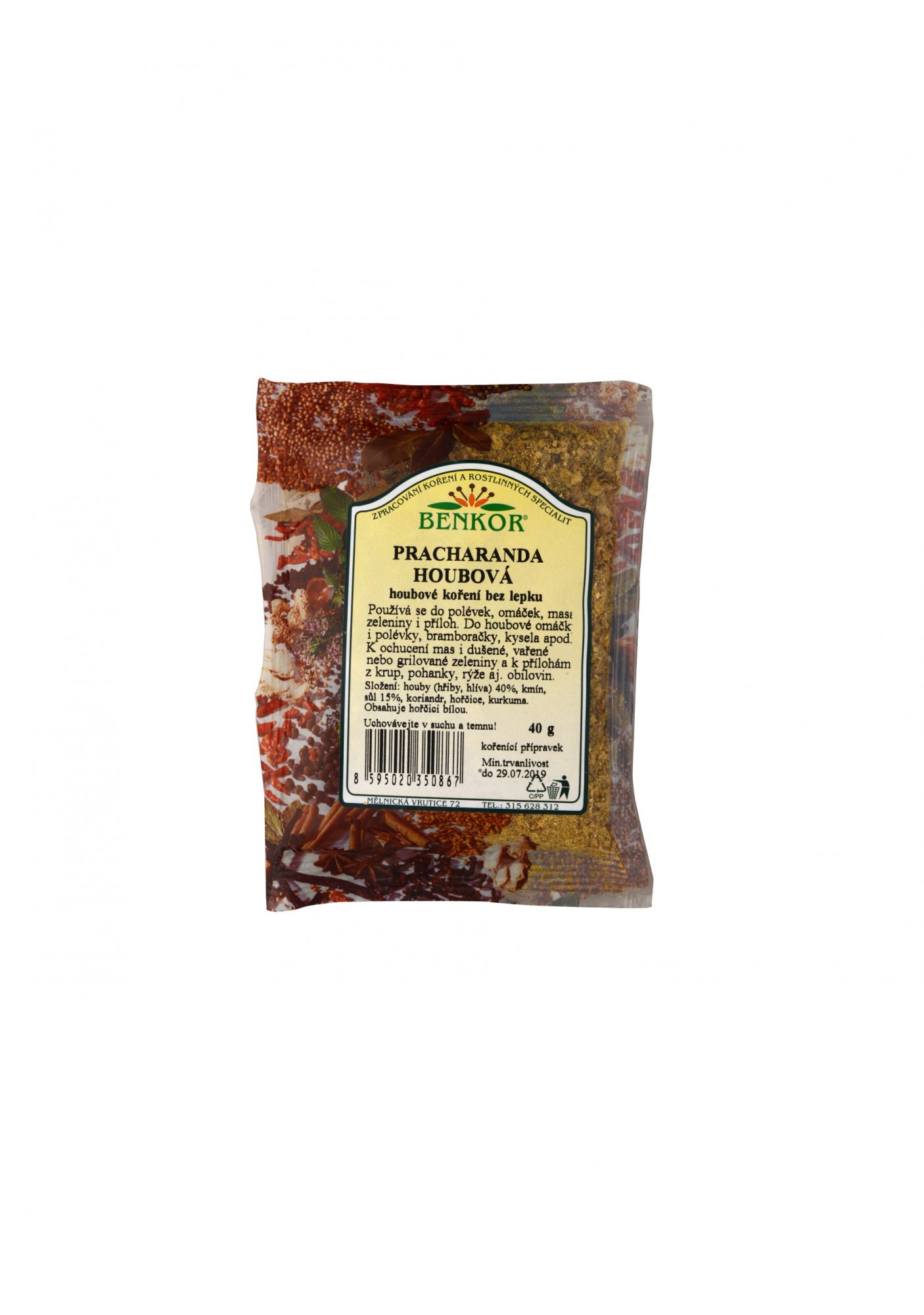 Pracharanda houbová 40g