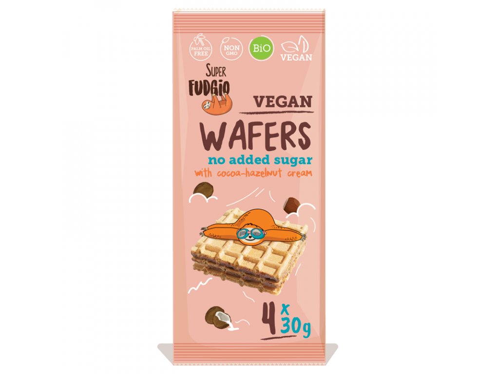 Oplatka náplň oříško čokoládová 4x30g BIO
