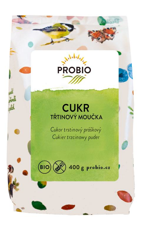 Cukr třtinový moučkový 400g BIO