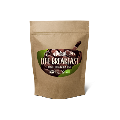 Snídaně kakao quinoa skořice 270g BIO, RAW