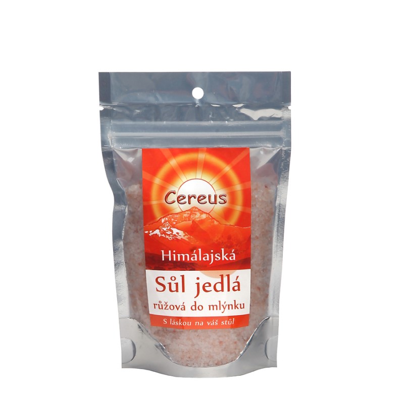 Sůl himálajská růžová hrubá 200g