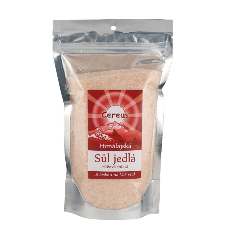 Sůl himálajská růžová jemná 560g